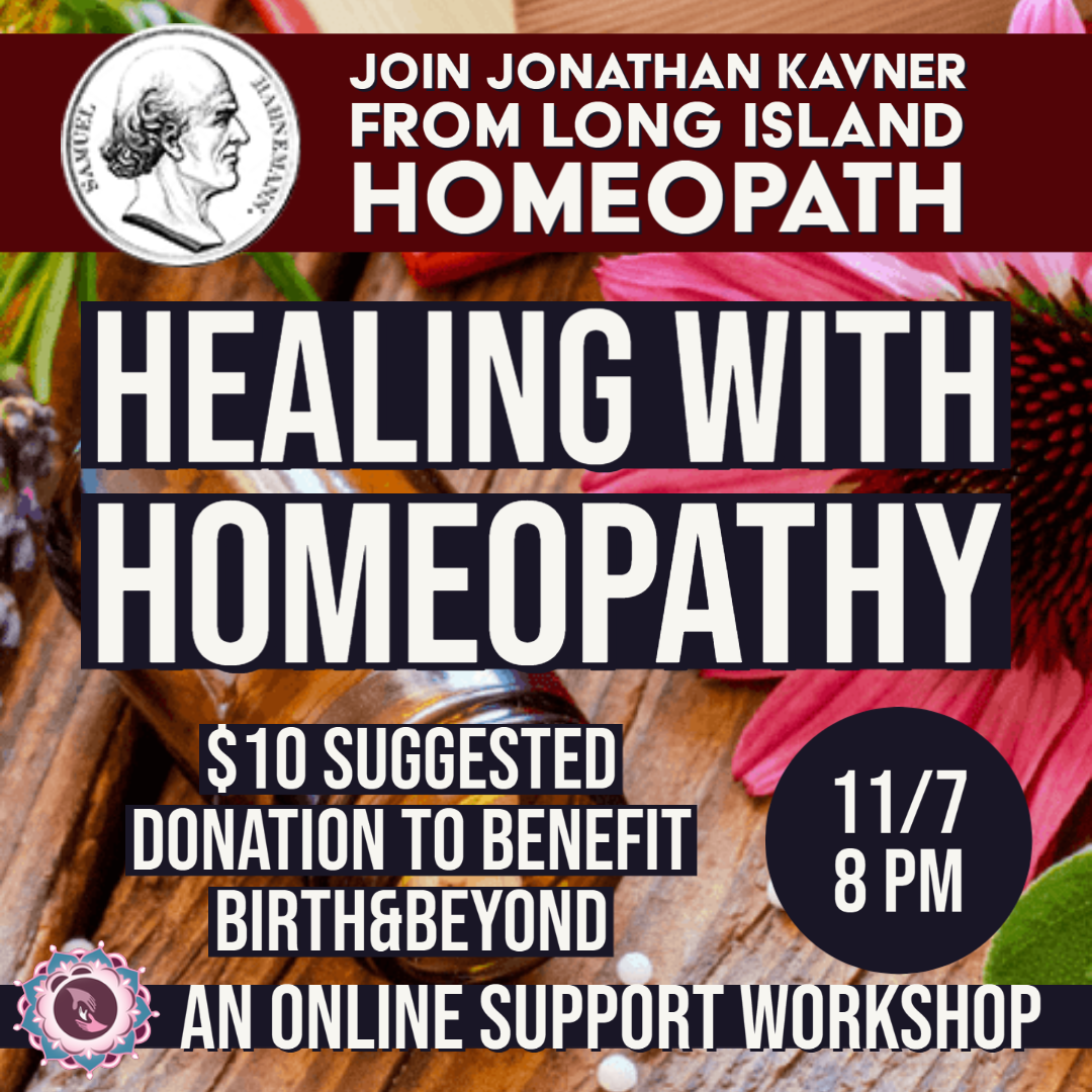 Healing with Homeopathy Support Workshop